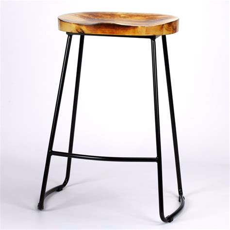 A wide variety of bar stool tops options are available to you Industrial Tractor Style Wooden Seat Metal Bar Stool ...