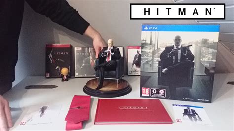 Unboxing Hitman 2016 Ps4 Collectors Edition Youtube