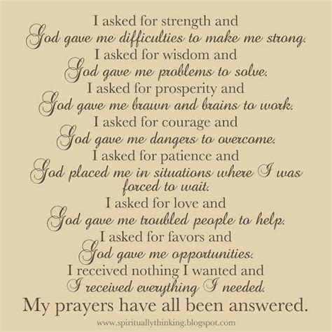 Trustworthy Sayings Prayer For Strength Of Faith During