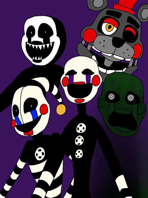 The Marionettes Five Nights At Freddys Amino