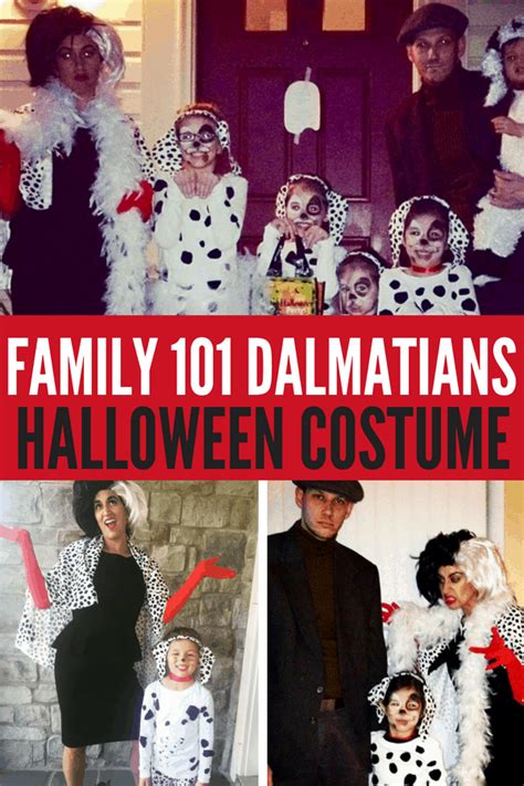 Eager to support her loving father, she finds herself at the mercy of her cruel and jealous new family. DIY Family 101 Dalmatians Costume including Cruella De Vil - Lola Lambchops