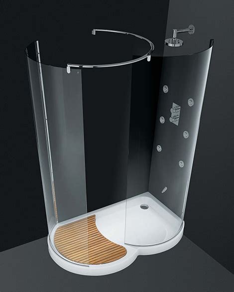 Walk In Shower By Cesana Eclisse Curved Shower