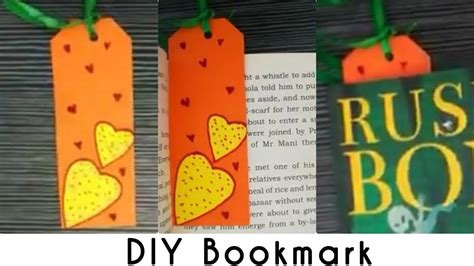 Diy Bookmark Paper Bookmark Easy And Quick Easy Paper Bookmark