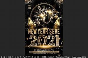 2021 New Years Eve Party Flyer in 2020 | Party flyer, New years eve party, Eve parties