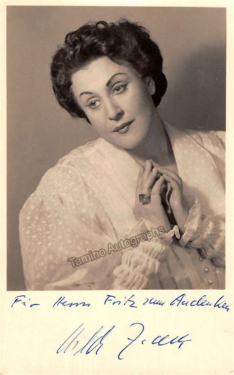 Hilde Zadek Autographs Photographs Lot Of 21 Tamino