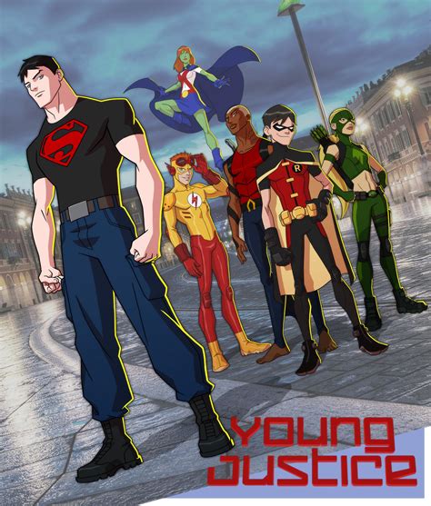 Young Justice The Team 2 By Jerome K Moore On Deviantart
