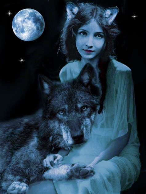 Lilian Wolf Woman By Mystical Mayhem Chris Martin Wolf Spirit Spirit