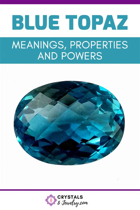 Blue Topaz Spiritual Meaning Healing Properties And Powers
