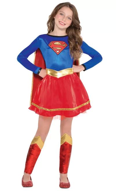 Girls Supergirl Costume Superman Party City Canada