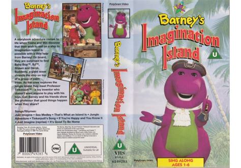 Barneys Imagination Island 1995 On Polygram Video United Kingdom