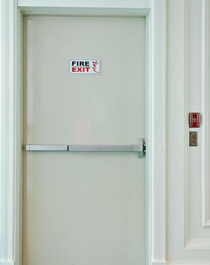 Emergency Exit Doors And Alarm Services Panic Bars Installations
