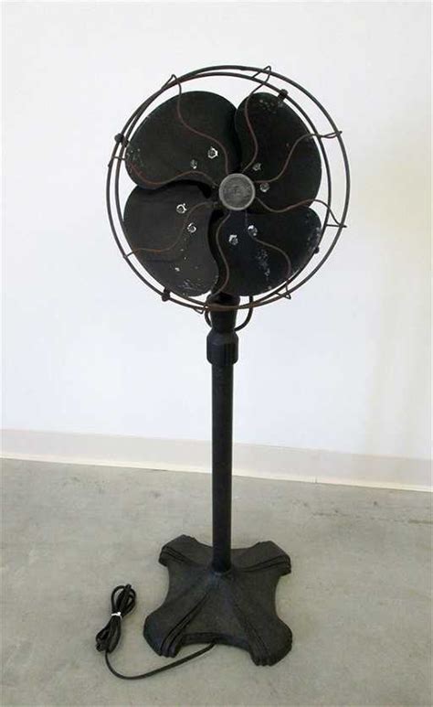 Antique Oscillating Emerson Pedestal Fan