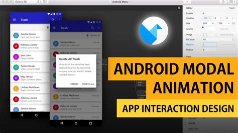 Android App Interaction Flow Modal Tutorial Youtube