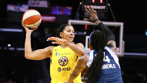 Candace Parker Posts Double Double As Los Angeles Sparks Beat Minnesota