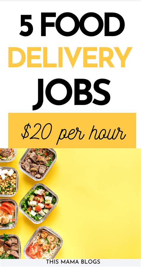 We happily deliver to surrounding areas! 5 Food Delivery Jobs to Make Money Fast - This Mama Blogs ...