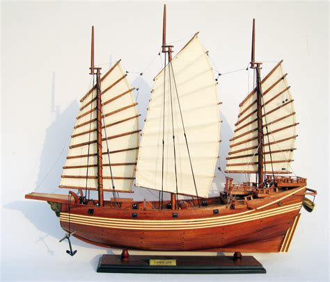 Chinese Junk Wooden Model Ship Gn Premier Ship Models