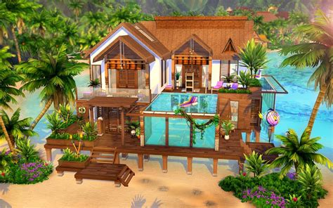 How To Build A Beach House In Sims 4