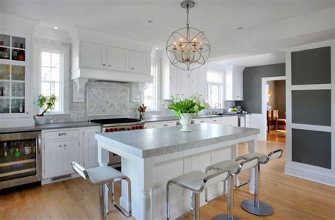 Receive the latest inspiration and advice. Gray Countertops - Contemporary - kitchen - Benjamin Moore ...