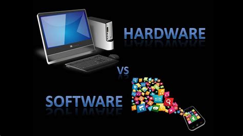 Difference Between Software And Hardware Youtube