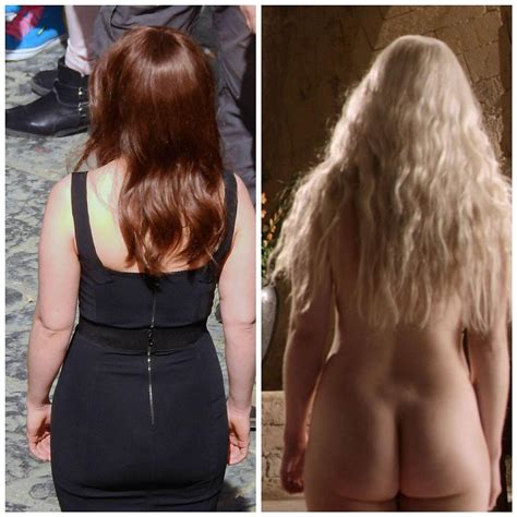 Emilia Clarke S Incredible Ass In An On Off Porn Pic Eporner