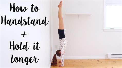 How To Do A Handstand All You Need Infos