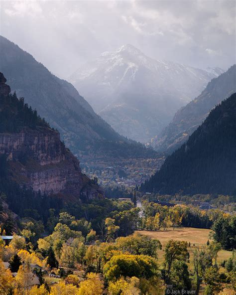 Ouray Valley Autumn Ouray Colorado Mountain Photography By Jack Brauer