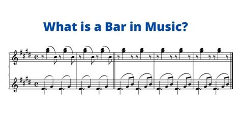 What Is A Bar In Music The Tune Catcher