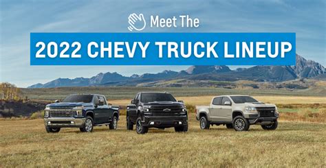 The Whos Who Of The 2022 Chevy Truck Lineup Mike Anderson Chevy Blog