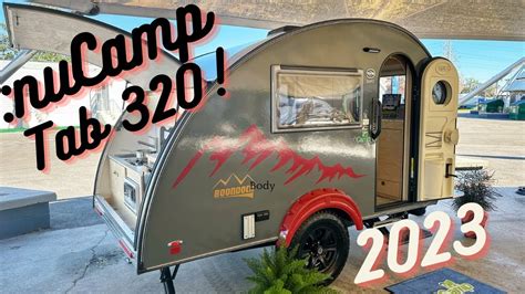 2023 Nucamp Tab 320 Teardrop Trailer With Wet Bath And Kitchen Youtube