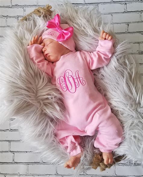 Pretty In Pink Baby Girl Sleeper Lollipop Kids Designs Baby Girl