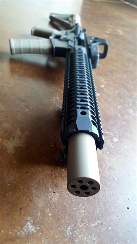 300 Blk W Suppressor I Designed And Machined By Myself So Proud
