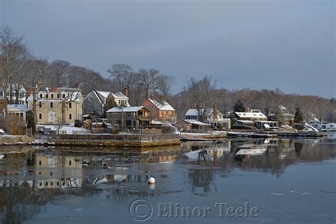 Lobster Cove After The Snow Annisquam Ma 1