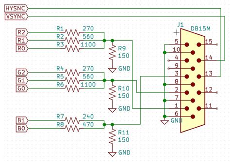 Electrical 8 Bit Vga Dac Design Question Valuable Tech Notes