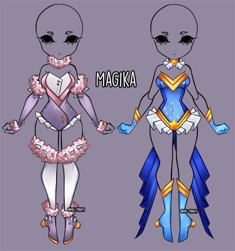 Magika Outfit Adopt Close By Miss Trinity On Deviantart Manga Clothes Drawing Anime Clothes