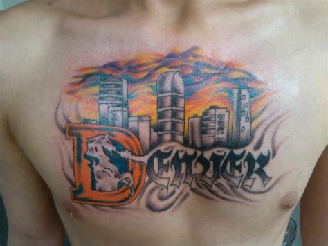36 Best Images About Denver Broncos Tattoos On Pinterest