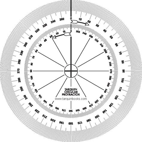 tarquin circular protractors pack of 10 tarquin group