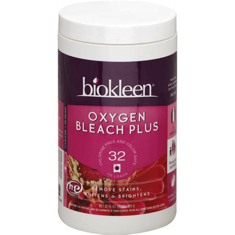 However, although the fumes get the. Biokleen Chlorine Free Oxygen Bleach Plus Powder - 32 oz ...