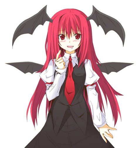 Huei Nazuki Koakuma Embodiment Of Scarlet Devil Touhou 1girl Bat