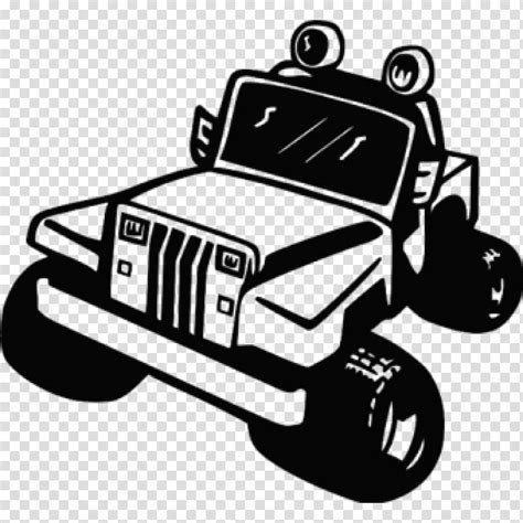 Jeep Car Willys Jeep Truck Decal Sticker Willys MB Fourwheel Drive Jeep Wrangler Rubicon