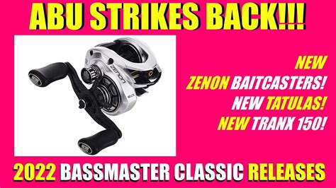 NEW Abu Garcia ZENON BAITCASTERS 2022 Bassmaster CLASSIC New Tackle