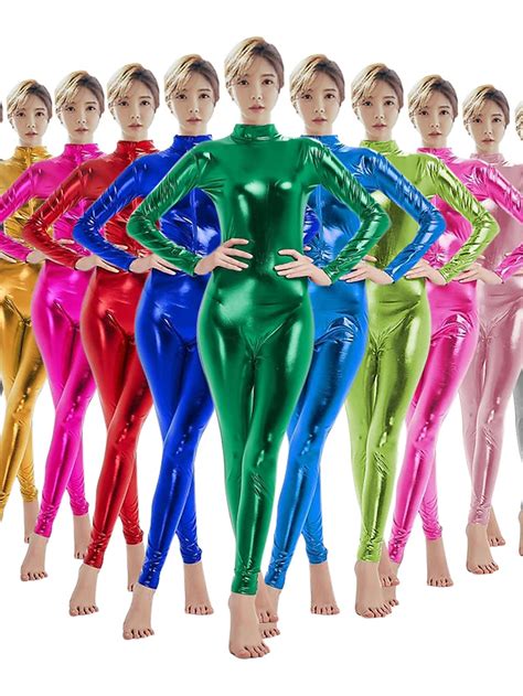Zentai Suits Cosplay Costume Catsuit Adults Latex Cosplay Costumes Sex Mens Womens Solid