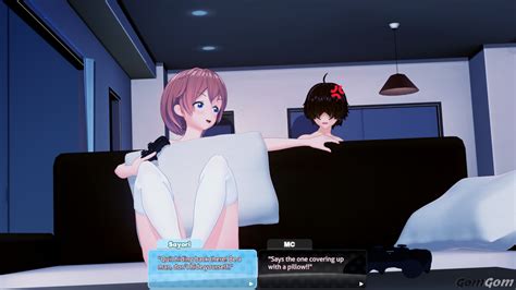 Rule 34 Angry Expression Blue Eyes Brown Hair Controller Ddlc Text Box Doki Doki Literature