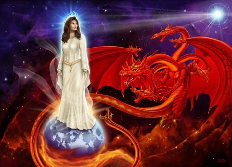 The Woman And The Fiery Red Dragon Jehovah S Watchman