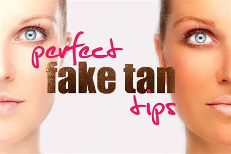 Best Beauty Tips For A Fake Tan With Images Fake Tan Tan Face