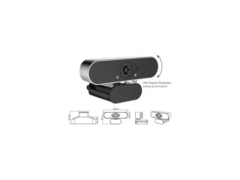 Nov8tech Full Hd 1080p Web Camera Usb With Built In Microphone Plug