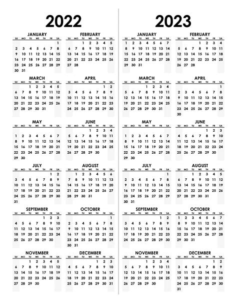 Suu 2023 Calendar Printable Word Searches