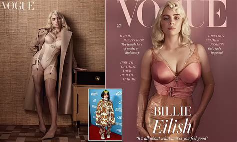 Billie Eilish Lingerie Vogue