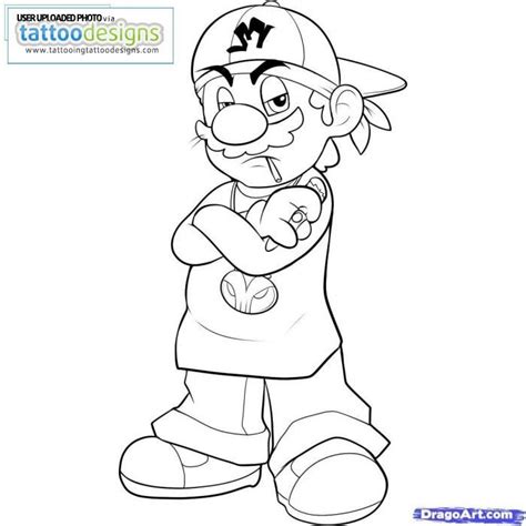 This coloring pages was posted in may 13, 2018 at 9:18 pm. Spongebob Gangster Drawings Images & Pictures - Becuo ...