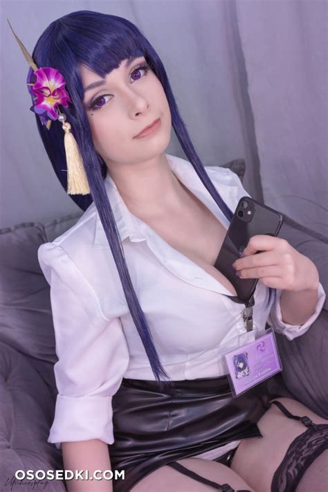 raiden shogun office lady genshin impact miih cosplay naked my xxx hot girl