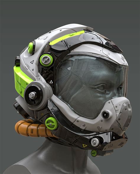 Helmet Concepts On Behance Futuristic Helmet Futuristic Technology Armor Concept Concept Art